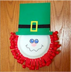 Paper Plate Leprechaun