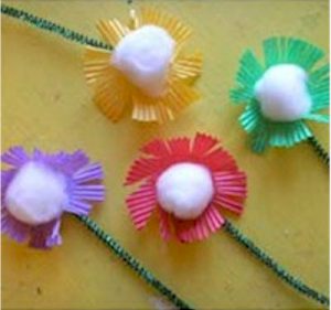 Simple Patty Pan Flowers