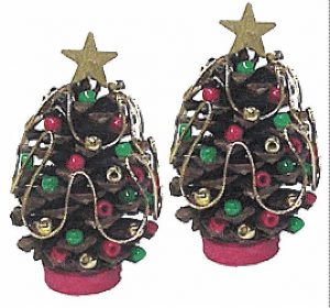 Pine Cone Christmas Trees