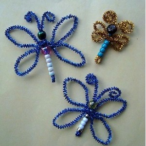 Pipe Cleaner Butterfly Craft