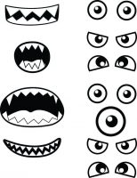 Monster Printables Craft