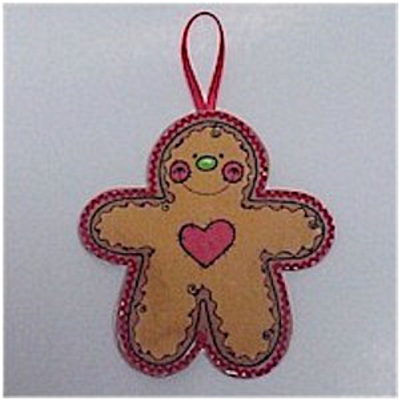 Easy to Make Gingerbread Ornament