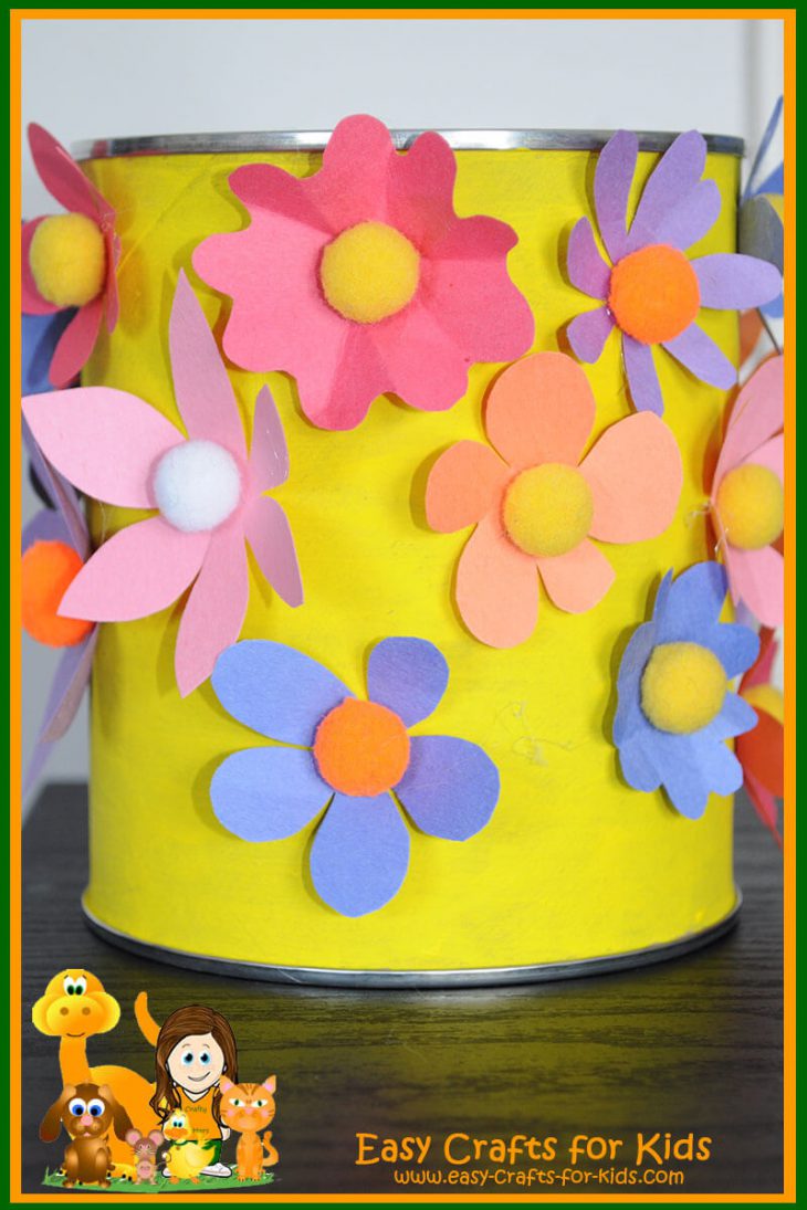 Recycled Flower Container