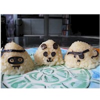 Onigiri Halloween Rice Balls