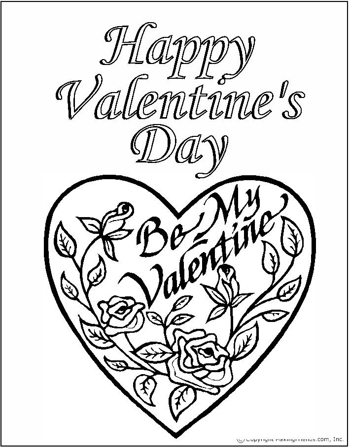 Download 8 Valentines Day Coloring Pages