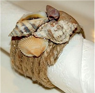 Seashell Napkin Rings