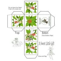 Make A Mini Christmas Gift Box