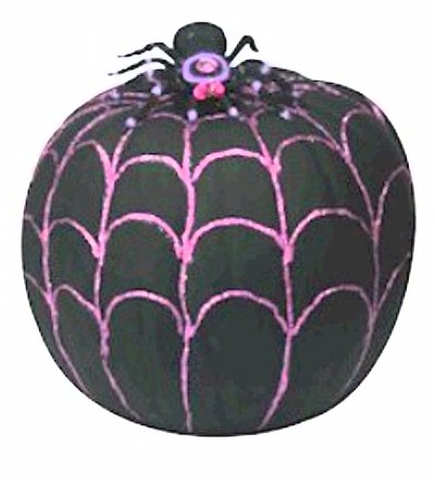 Spider Web Pumpkin