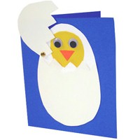 Spring Chicken Greeting Card
