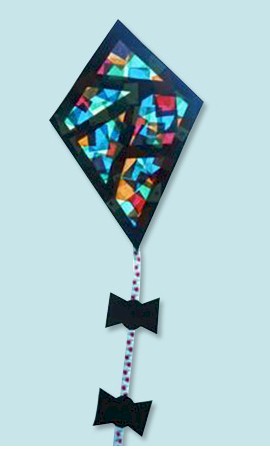 Stained Glass Window Kite