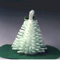 Drinking Straw Christmas Tree Decoration · A Recycled Model · Other on Cut  Out + Keep