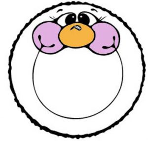 pattern for sun face