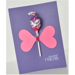 Sweetest Friend Lollipop Card