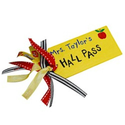 Teachers Hall Pass