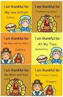 Easy Thanksgiving paper quilt for children to make.