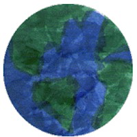 Tissue Paper Earth