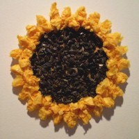 Tissue Paper Sunflower