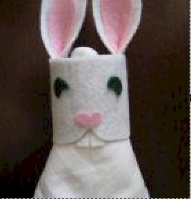 TP Easter Bunny Napkin Ring