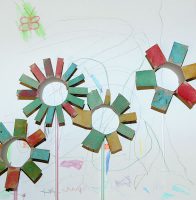 Cardboard Tube Flowers