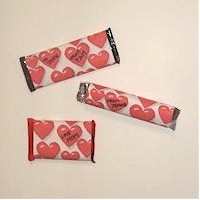 Valentine  Candy Wrappers