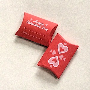 Valentine Pillow Candy Box