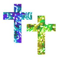 Make A Window Cling Cross
