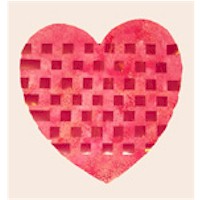 Woven Valentine Heart