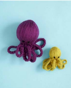 Yarn Mama Octopus With Baby